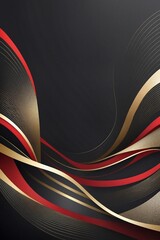 Wall Mural - abstract red background