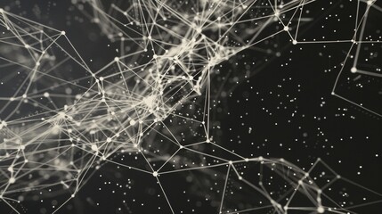 Wall Mural - dot,line,connect