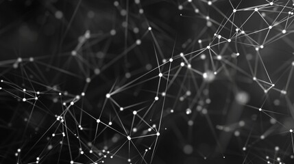 Wall Mural - dot,line,connect