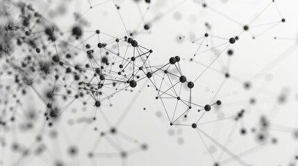 Wall Mural - dot,line,connect