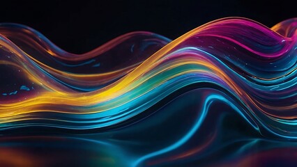 Poster - colorful abstract background