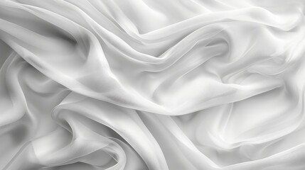 Abstract white cloth texture background