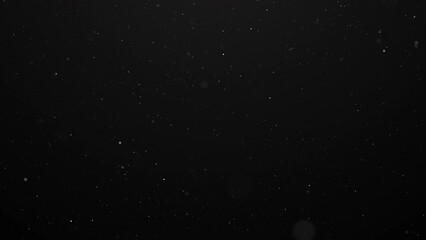 Wall Mural - Flowing flickering abstract Dust Particles motion. Seamless loop