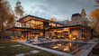 © ASD - luxury modern residence house exterior aspen colorado