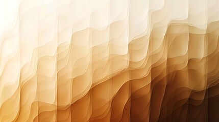 Poster - An abstract gradient background from beige to coffee brown