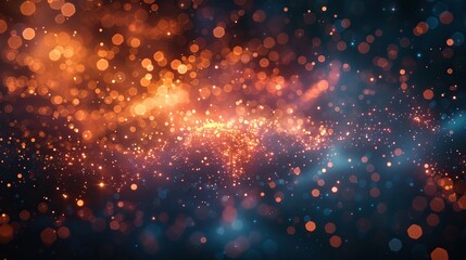 Wall Mural - a festive backdrop featuring a burst of fireworks. - event decoration background