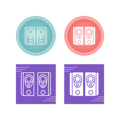 Poster - Speaker Vector Icon