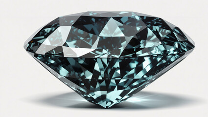 A blue diamond on a white or light gray background.