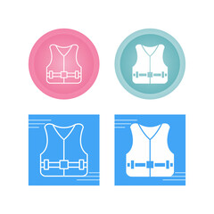 Poster - Life Jacket Vector Icon