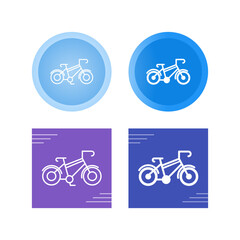 Wall Mural - Bicycle Vector Icon