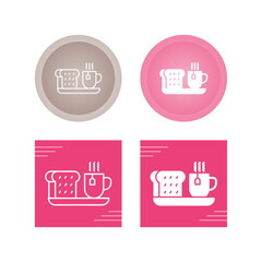 Poster - Breakfast Vector Icon