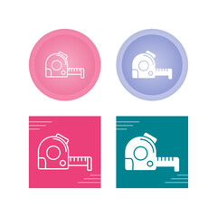 Sticker - Measuring Tape Vector Icon