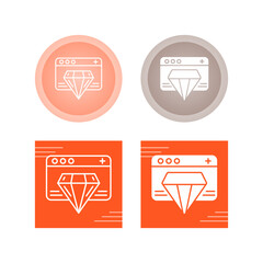 Sticker - Quality Site Vector Icon