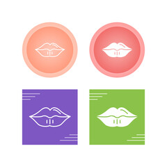 Wall Mural - Lips Vector Icon