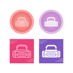 Sticker - Sport Bag Vector Icon