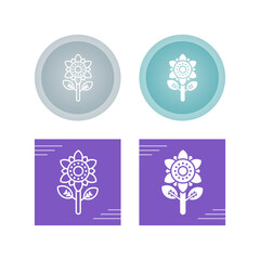 Poster - Flower Vector Icon