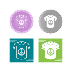 Wall Mural - Tshirt Vector Icon