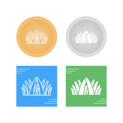 Poster - Grass Vector Icon