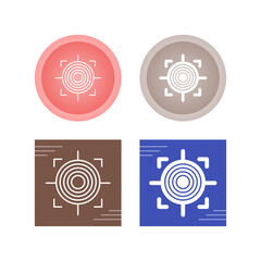 Wall Mural - Target Vector Icon