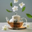 © LeoMatsura - ジャスミンの花とお茶