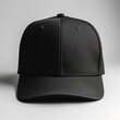 © mohammad - mock up blank black snaback hat, white background, Ai Generated Images