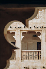 Wall Mural - Traditional old buildings in Doha in Souq Waqif area