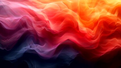 Wall Mural - Abstract watercolor animation background moving randomly. Seamless looping time-lapse animation background