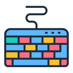 Sticker - Keyboard Icon