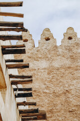 Wall Mural - Traditional old buildings in Doha in Souq Waqif area