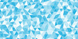 © Sharmin - Abstract background of blue polygons on white background.