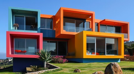 Sticker - Colors in Modern Architecture