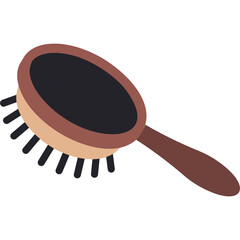 Sticker - Hair Comb Illustration