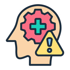 Sticker - Mental Illness Icon