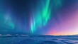 © pixelwallpaper - Aurora sky wallpaper