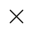 © AdityasStd - Cross Icon. Cancel icon. Close icon vector.