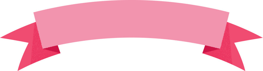 pink ribbon banner decoration ornament