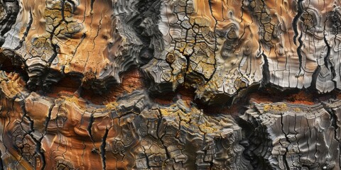 Canvas Print - textures and details in nature