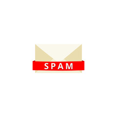 Wall Mural - Spam icon isolated on transparent background