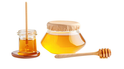 Poster - a jar of honey next to a jar of honey