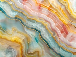 Canvas Print - amazing aesthetic wallpaper, minimalist agate, in the style of agate, isolated color