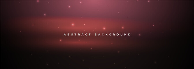 Wall Mural - Abstract dark red and black gradient background with sparks. Vector illustration