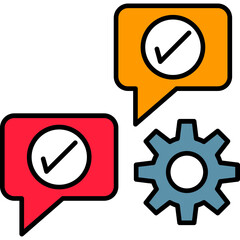 Sticker - Communicate Icon