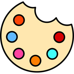 Sticker - Palette Icon