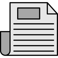 Sticker - Document Icon