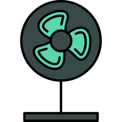 Sticker - Fan Icon