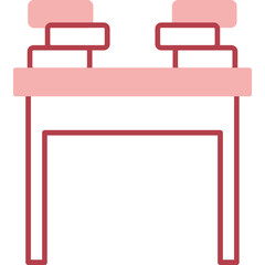 Sticker - School Desk Icon