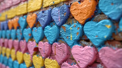 Wall Mural - colorful beads in a market