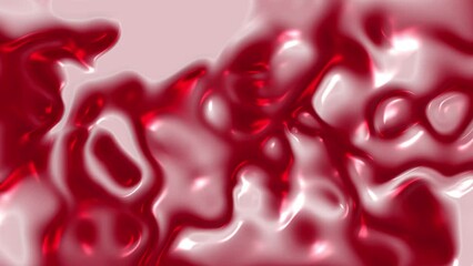 Wall Mural - Abstract gradient surface wavy animated background.