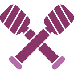 Sticker - Paddle Icon