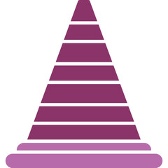 Wall Mural - Cone Icon